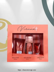  mood Vienna 3-Pcs Hand Cream Body Splash and Lotion Set