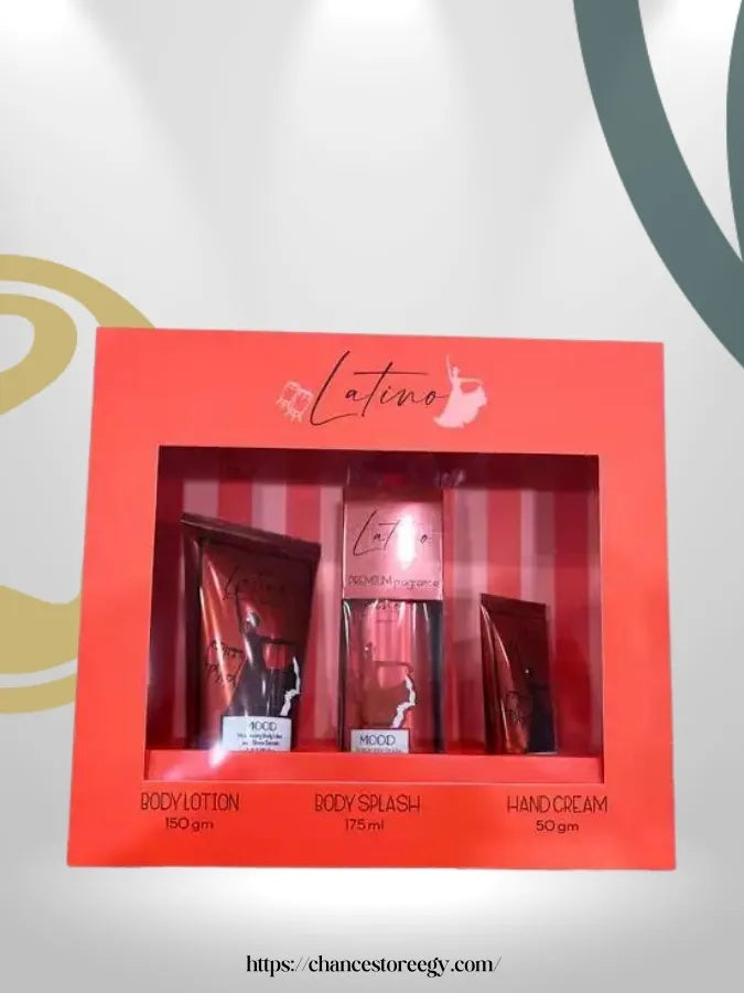  mood Latino 3-Pcs Hand Cream+Splash+Lotion Set