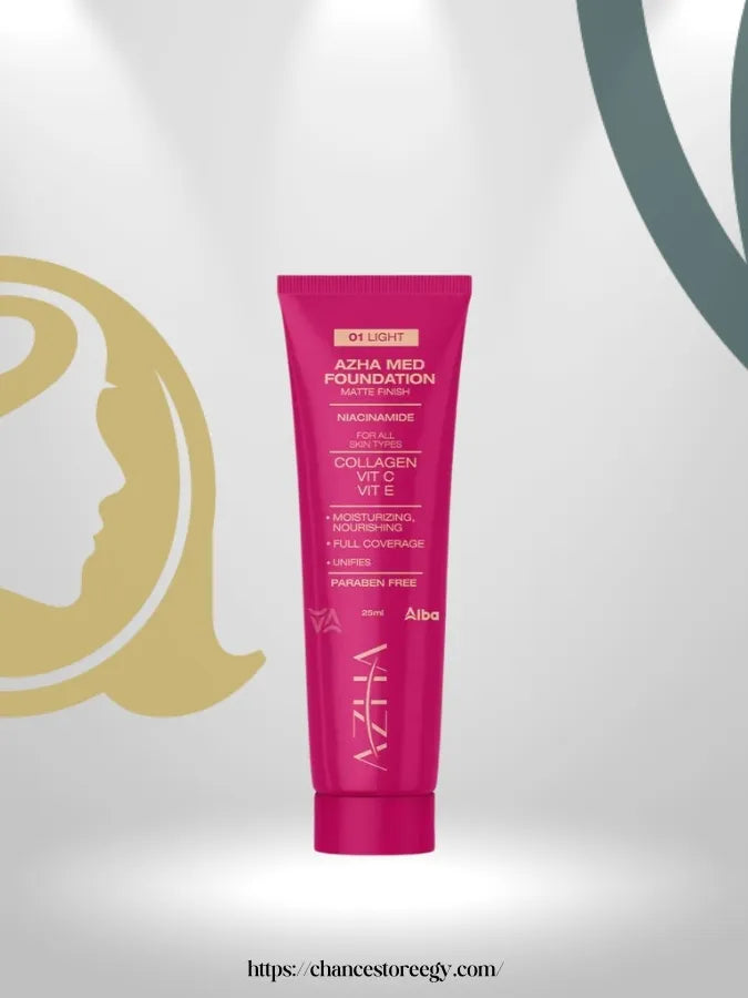 Azha Foundation 30ml Light 01