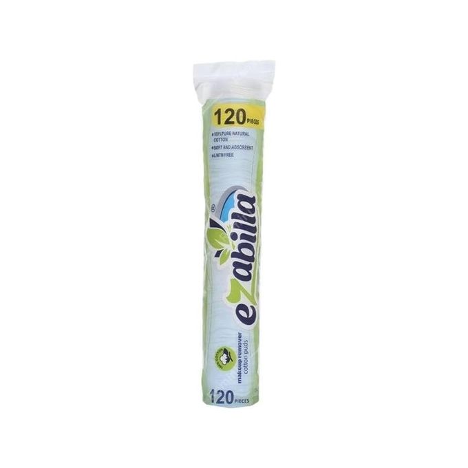 Ezabilla Cotton Pads 120 PCS Make Up Remover