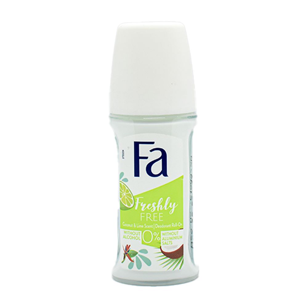 Fa Freshly Free Coconut and Lime Roll 50 ml
