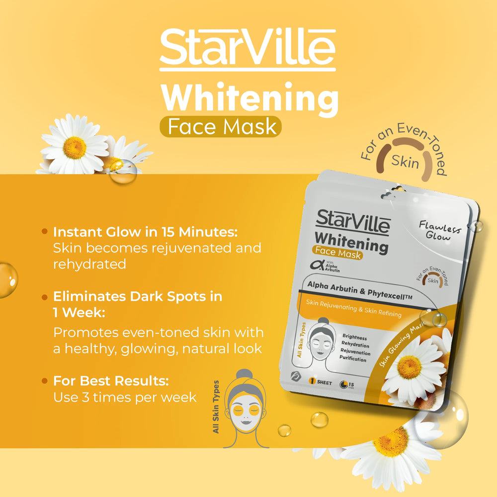 StarVille Whitening Mask Sheet