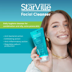 Starville acne cleanser gel 200 ml