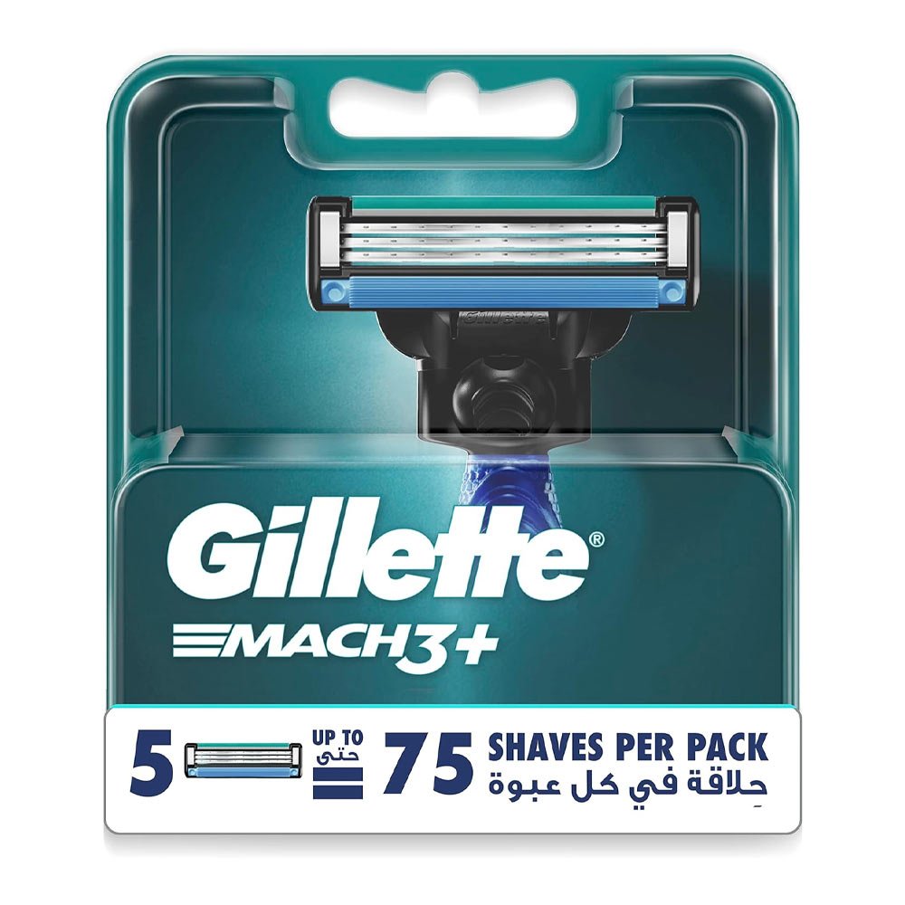 Gillette mach3+ blades 5pcs