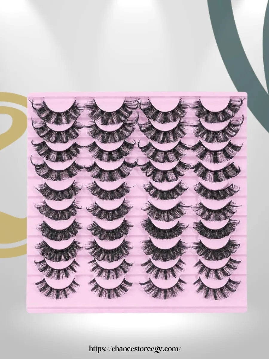 H7325 Shein 20 pairs false eyelashes set