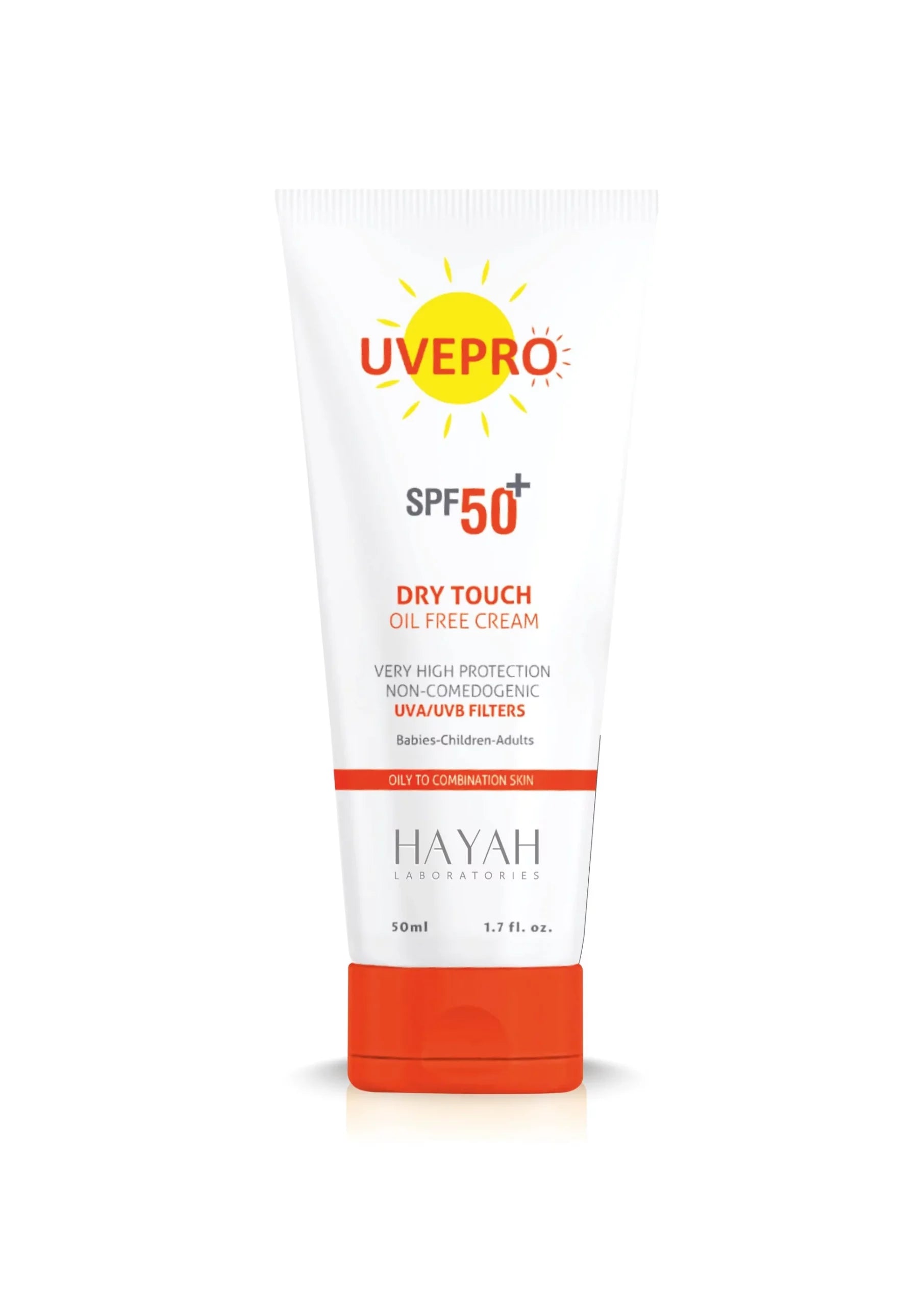 HAYAH UVEPRO Dry Touch Oil Free Cream SPF 50+ 50ml