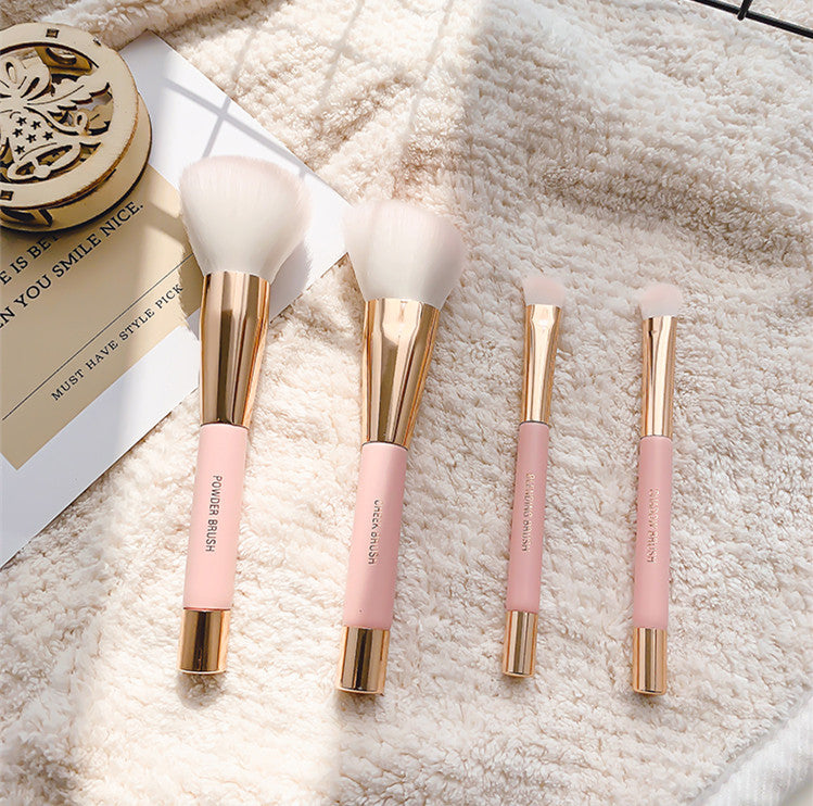 4pcs Mini Brush for Makeup Brush Set with Magnetic+box