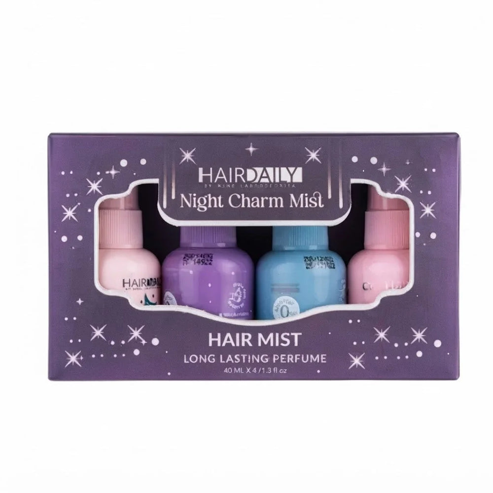 Hair Daily Night Charm Mist Hair Mist Long Lasting Perfume 40ml 4Pcs
