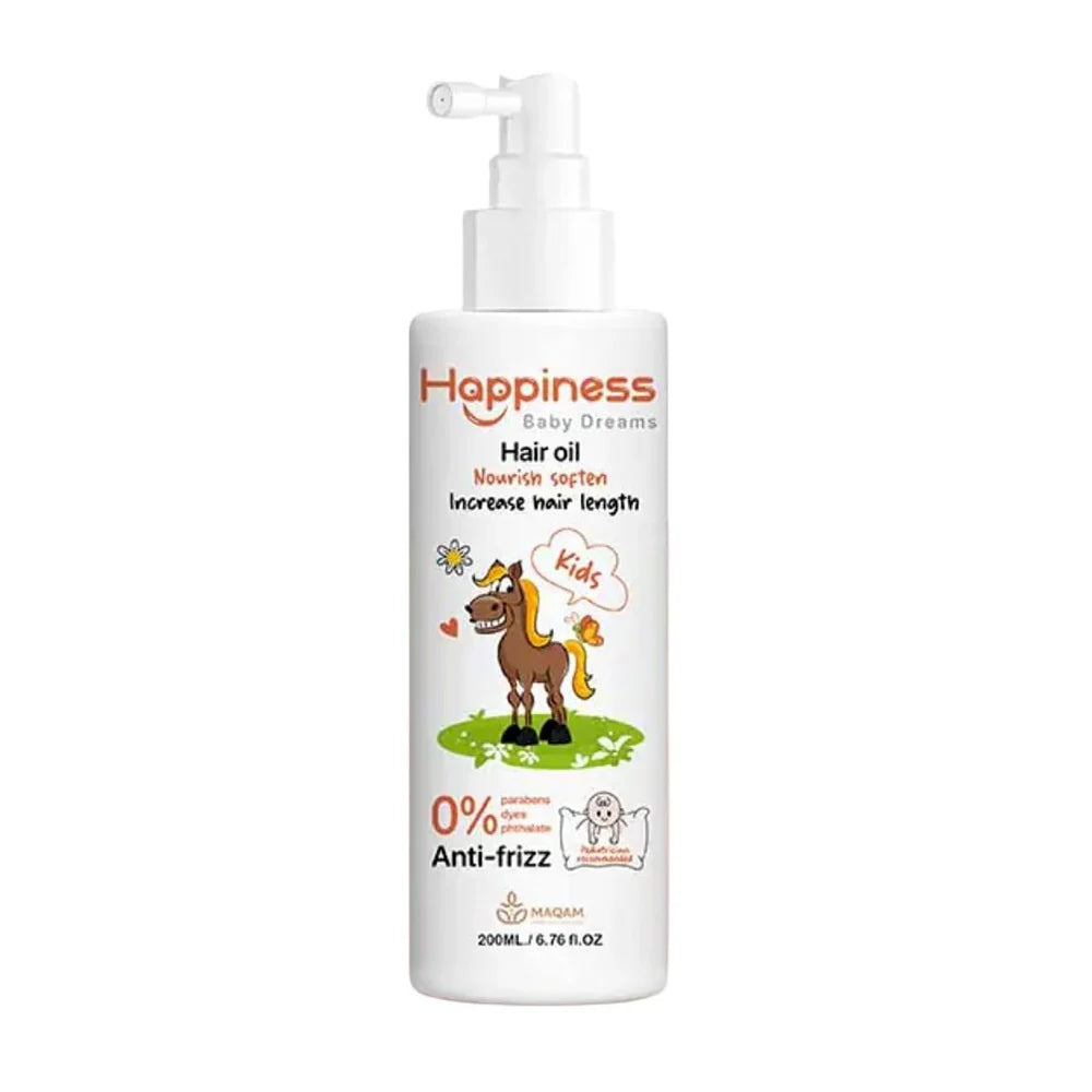 Happiness Baby Hair Oil With Natural Oils 120 Ml
