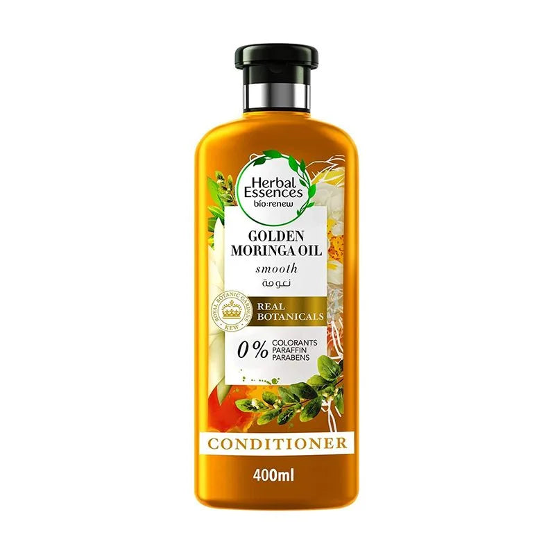 Herbal Essences Bio Renew Golden Moringa Oil Conditioner (Smooth) 400 ml