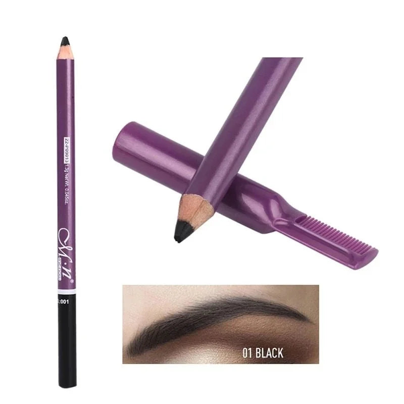 M.N Eyebrow pencil with eyebrow comb brush