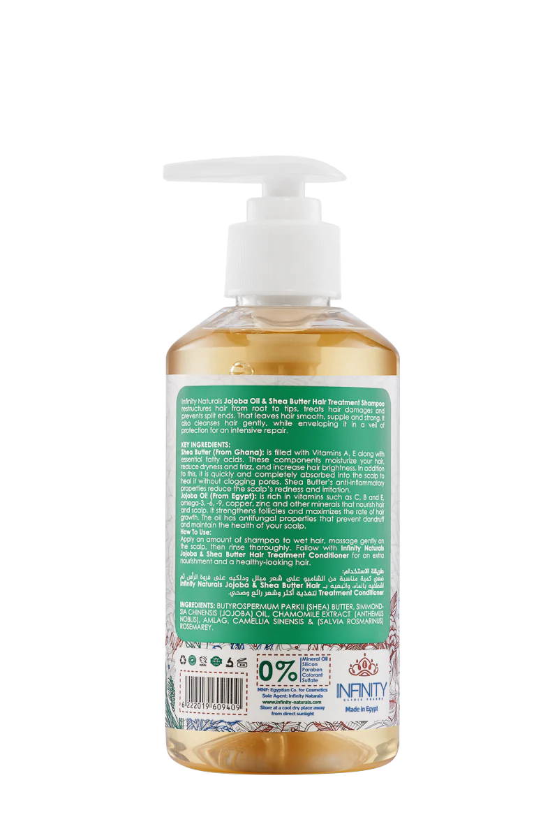 Infinity Jojoba Oil and Shea Butter Hair Shampoo 300ml