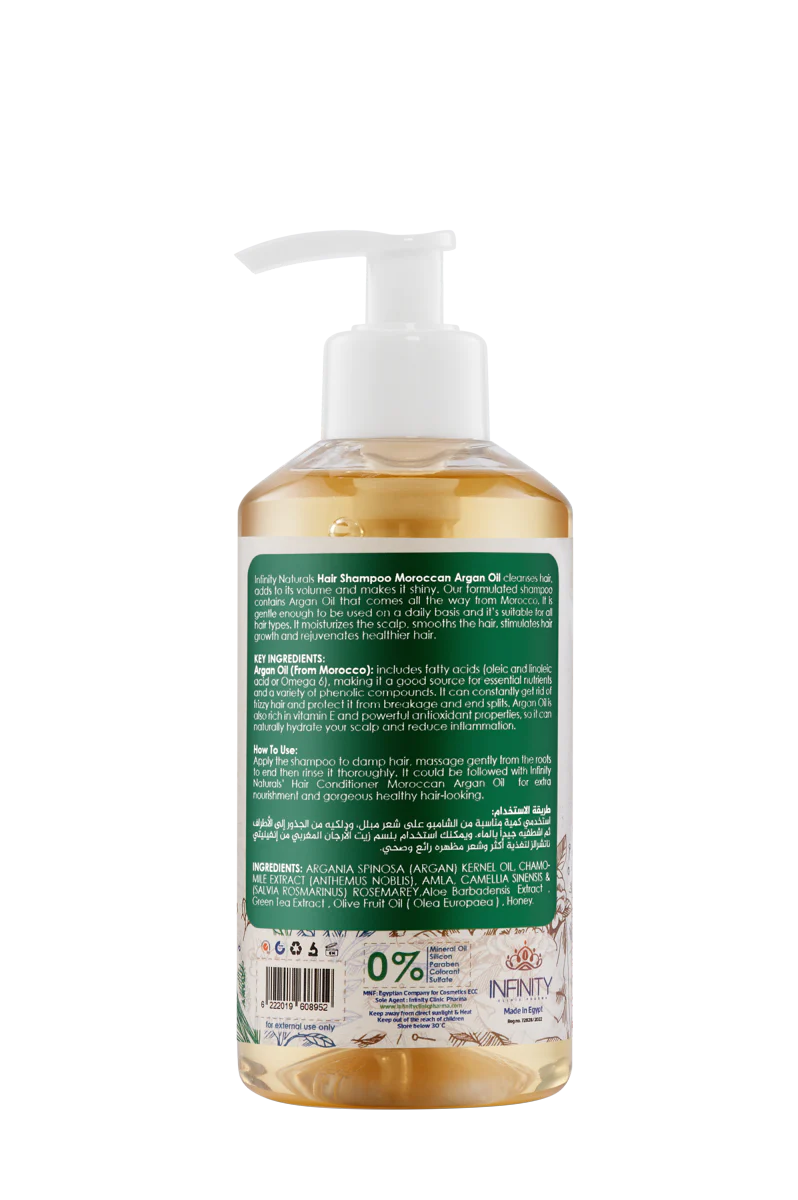 Infinity Moroccan Argan Oil Hair Shampoo 300ml