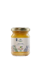Infinity Foot Scrub Sea Salt Lavender and Peppermint Essential Oils