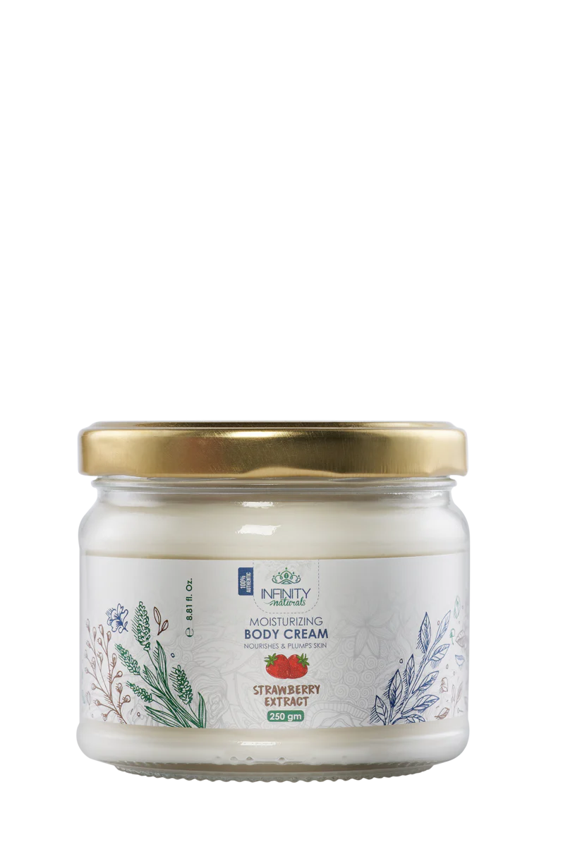 Infinity Moisturizing Body Cream Strawberry Extract 250gm