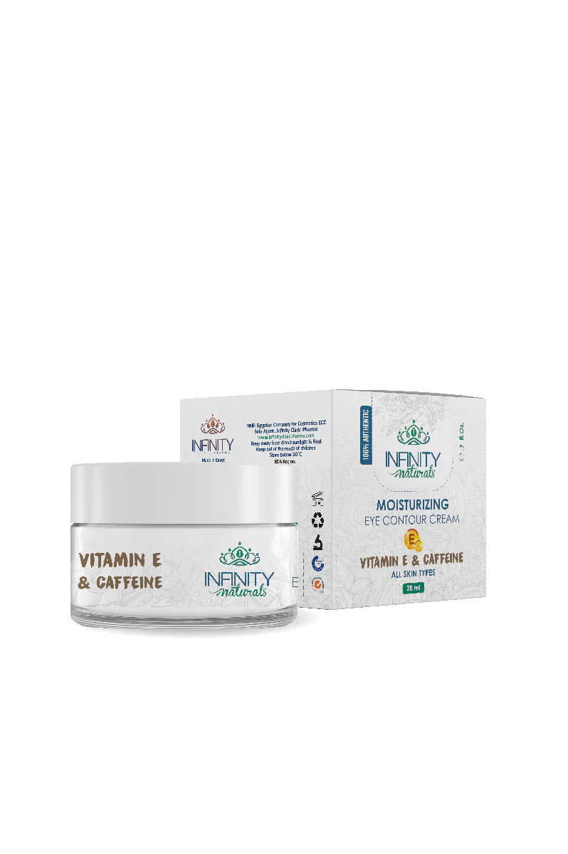 Infinity Naturals Eye Contour Cream Vitamin E and Caffeine 50gm