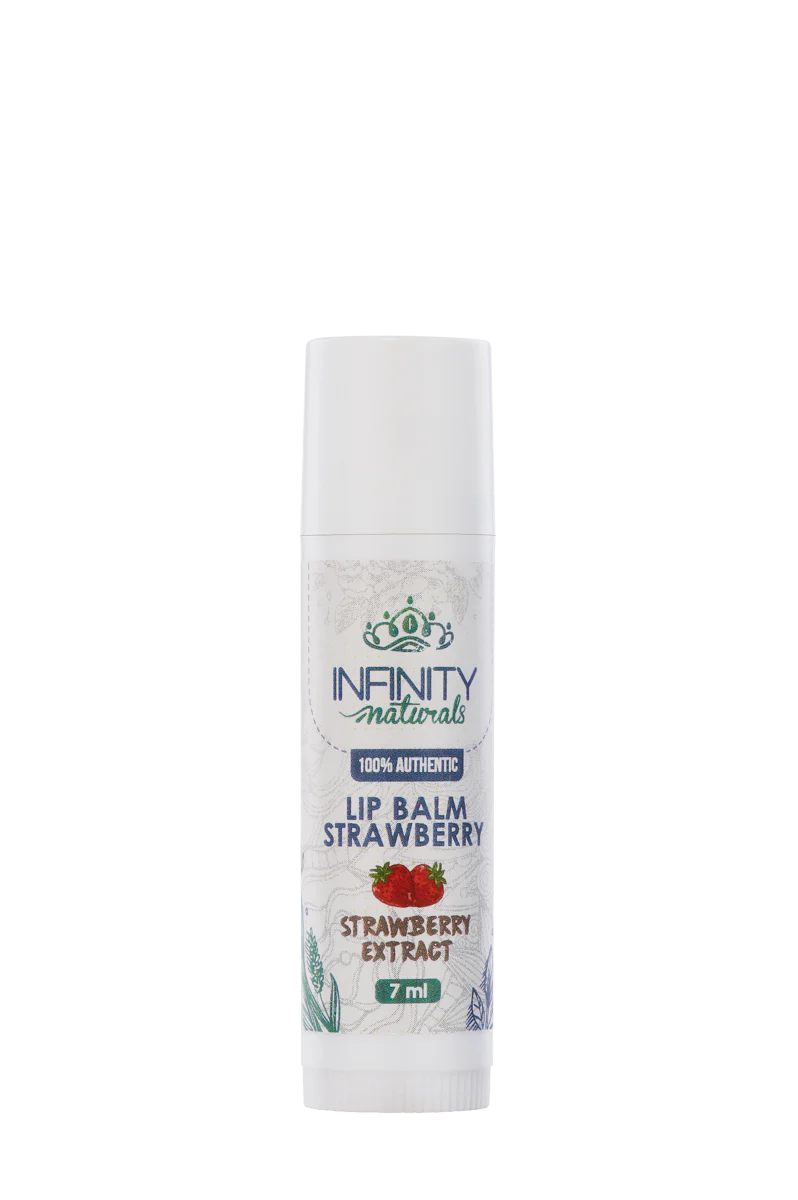 Infinity Naturals Lip Balm Stick Strawberry 7ml