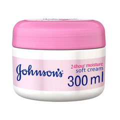 Johnsons Body Cream 24 Hour Moisture Soft 300ml