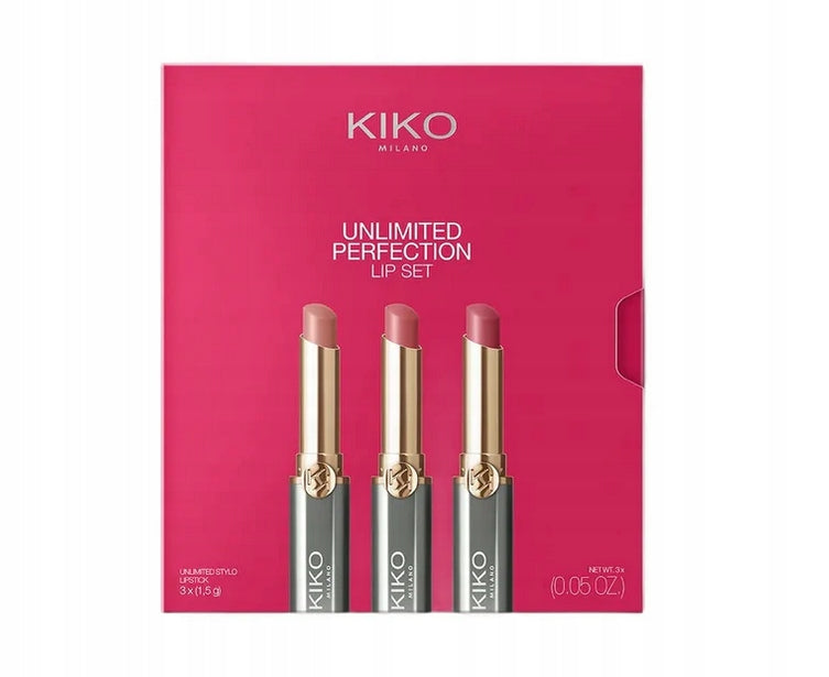 KIKO Milano Unlimited Perfection Lip Set – 01 Nude