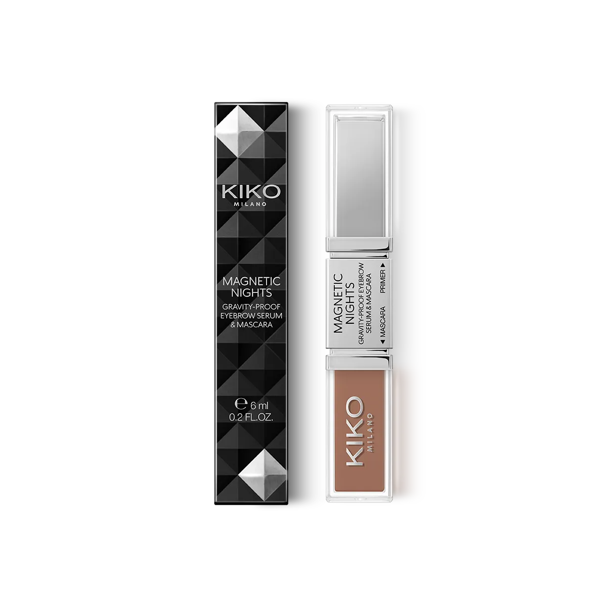 KIKO Milano magnetic nights gravity proof eyebrow serum and mascara