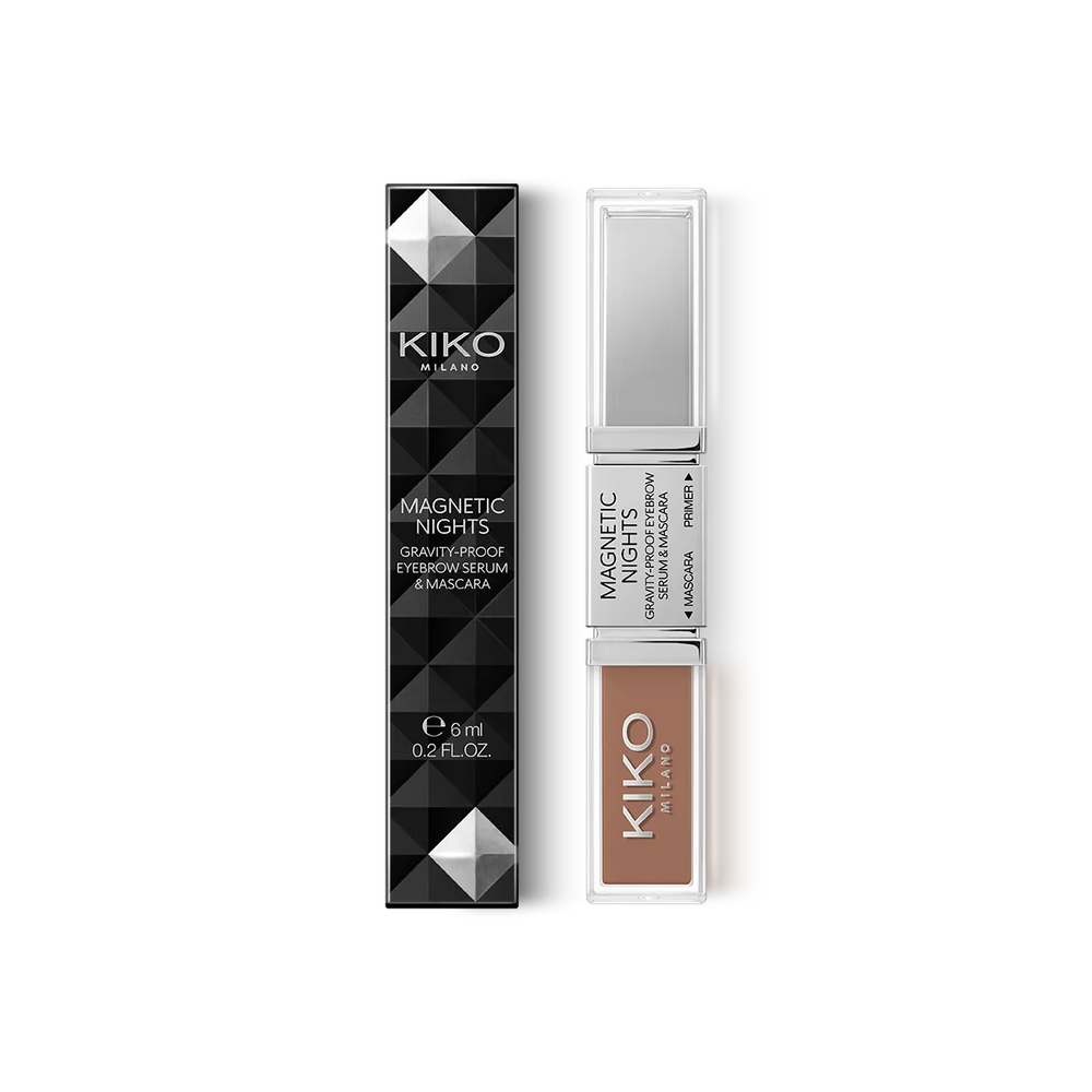 KIKO Milano magnetic nights gravity proof eyebrow serum and mascara