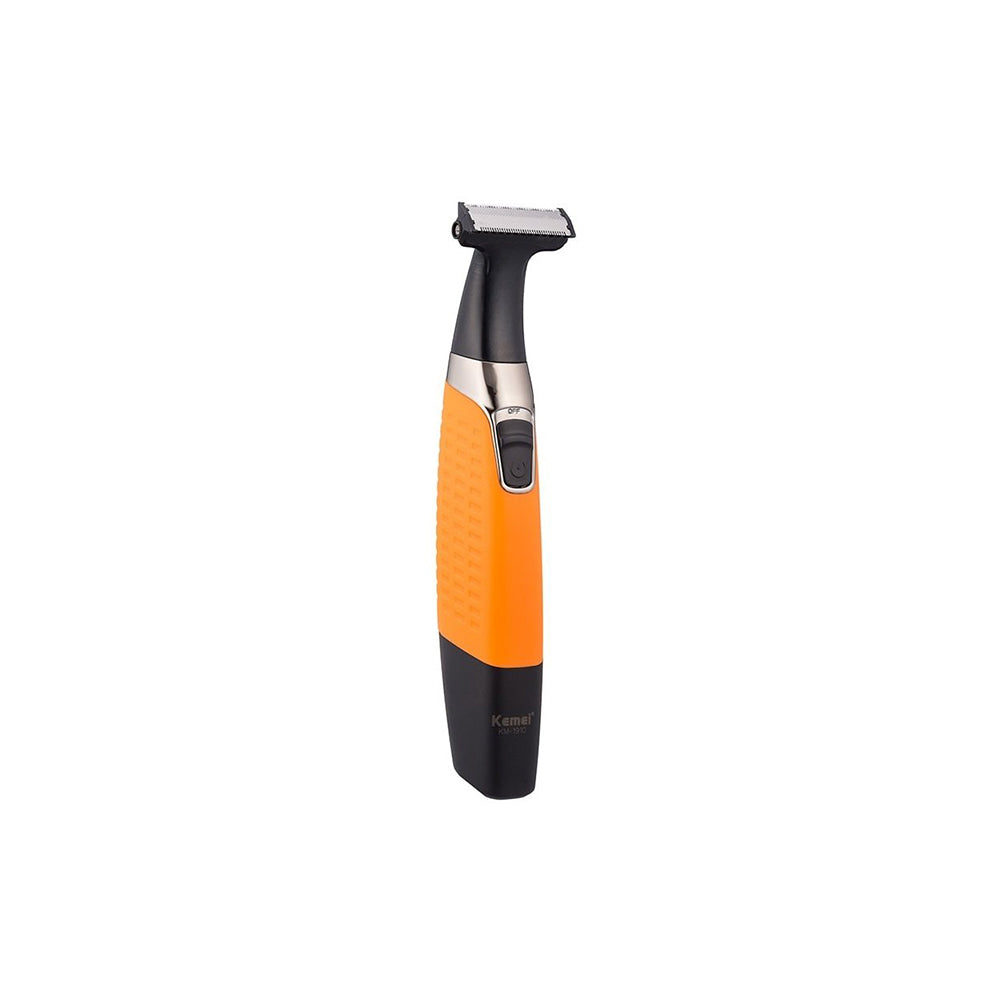 Kemei KM-1910 Eyebrow and facial trimmer wet and dry For Men