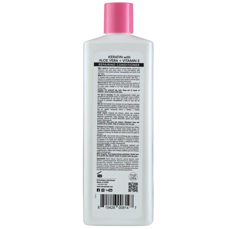 Every Strand Repairing Conditioner Keratin With Aloe Vera+Vitamin E 399ml