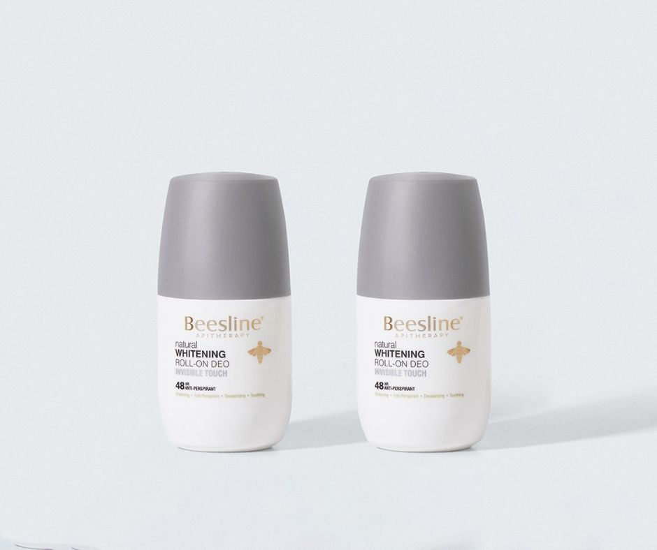 Beesline Whitening Roll On Deodorant Invisible Touch 50 ml 1+1 free