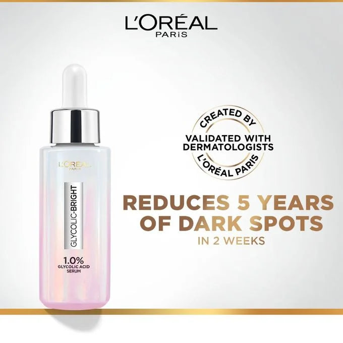 LOreal Paris Glycolic Bright Glowing Serum 30ml