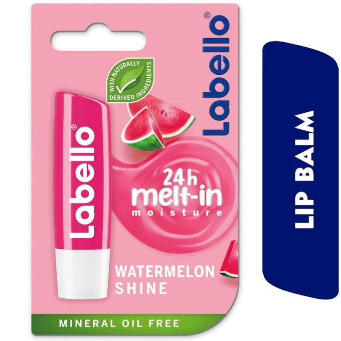 Labello Lip Balm Moisturising Lip Care Watermelon Shine 4.8g