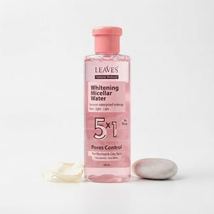 Leaves whitening micellar water 5*1 for normal & oily skin 200 ml