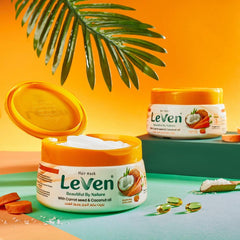 Leven Hair Mask with Carrot Seed and Coconut Oil