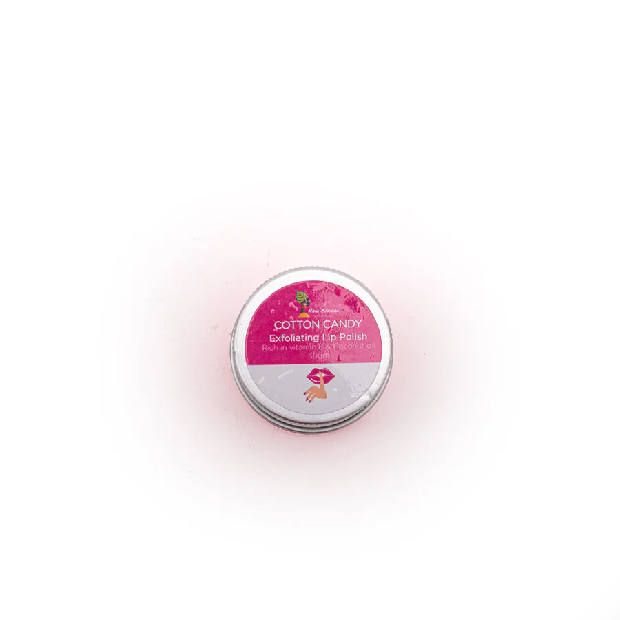 Raw African Cotton Candy Exfoliating Lip Polish 30gm