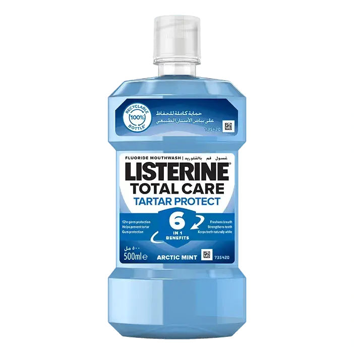 Listerine Arctic Mint Total Care Tartar Protect Mouthwash 250ml