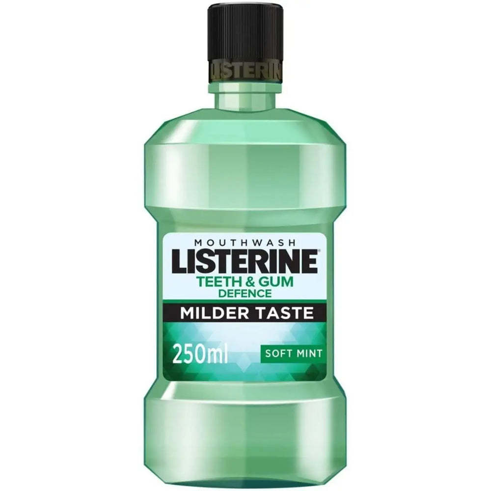 Listerine Mouthwash Teeth and Gum Defence Soft Mint 250ml