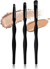 Lovi 3 Pcs Eyebrow Brush & Eyeshadow- concealer Makeup Brush Set
