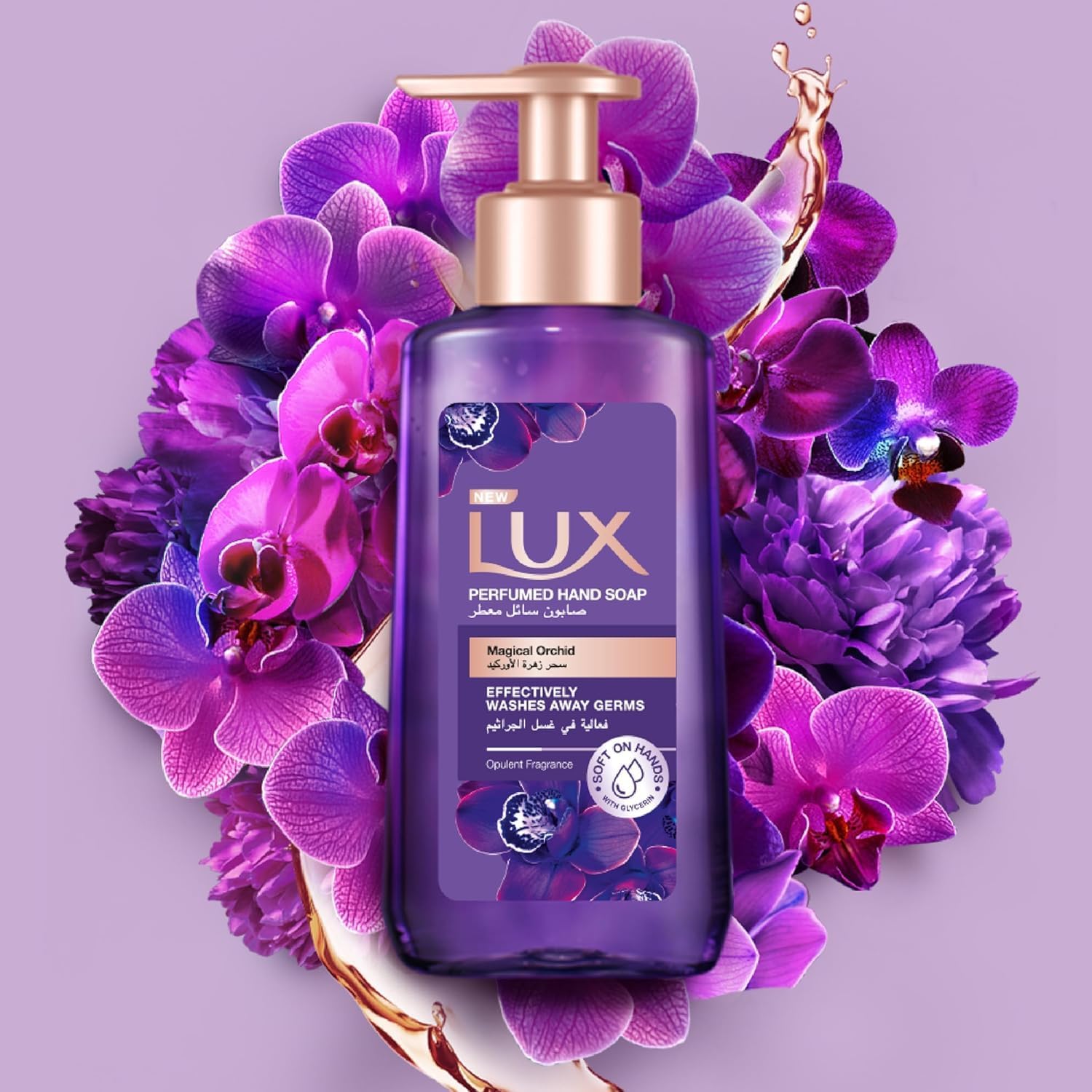 Lux Orchid Flower Magic and Almond Oil Hand Wash