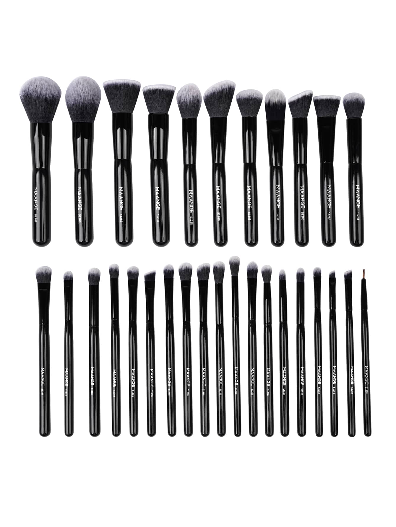Maange 30Pcs Brush Set Professional Makeup