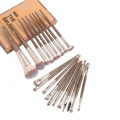 Maange Brush Professional Makeup Brush Set 20 Pieces - Champagne
