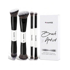 Maange Brush artist Black and Whirte 4Pcs