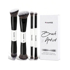 Maange Brush artist Black and Whirte 4Pcs