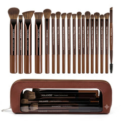 Maange Makeup Brush Set 18 Pcs With Bag