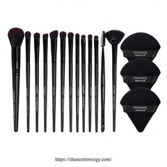Maange Makeup brush set 13 pieces and 3 sponge pieces