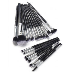 Maange Professional Makeup Brush Set 20 Pieces - Black
