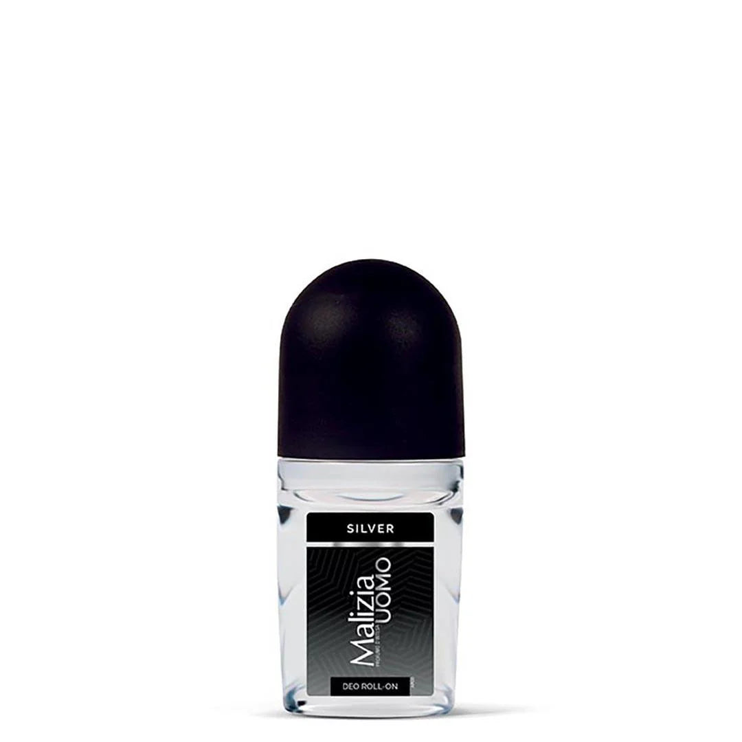 Malizia Uomo Silver Roll-On Glass 50ml
