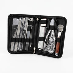 Manicure Clippers Set 15Pcs Black