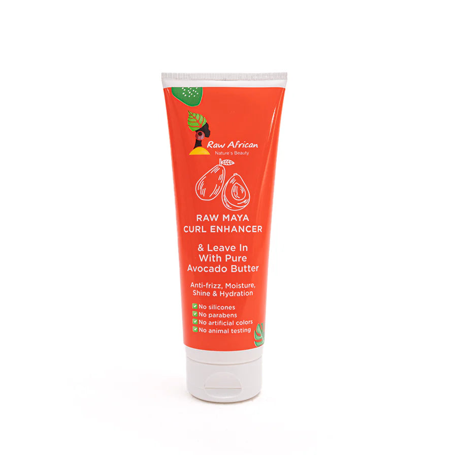 Raw African Maya Leave In and Curl Enhancer with Avocado 250ml