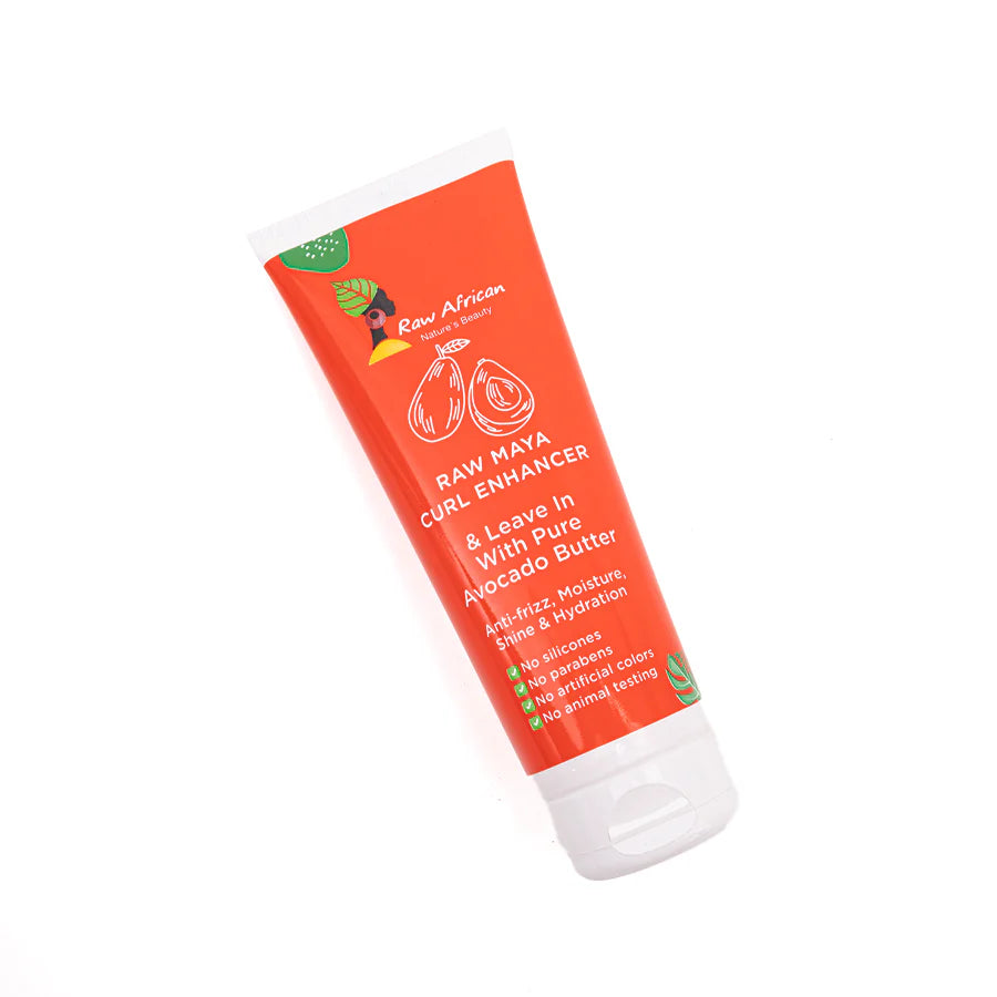 Raw African Maya Leave In and Curl Enhancer with Avocado 250ml