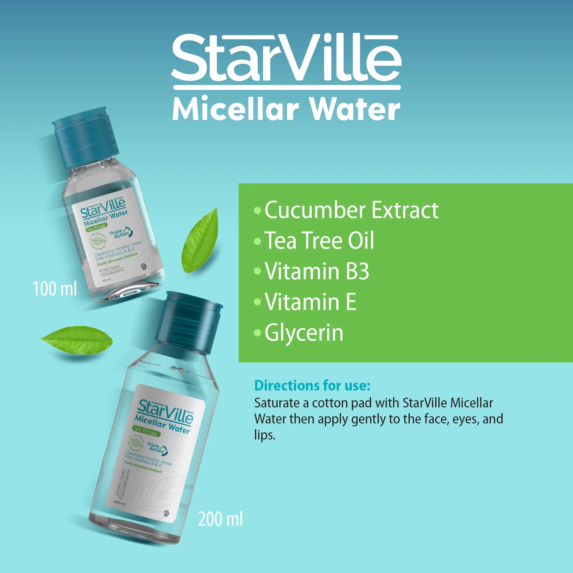 Star Ville Micellar Water 200 ml