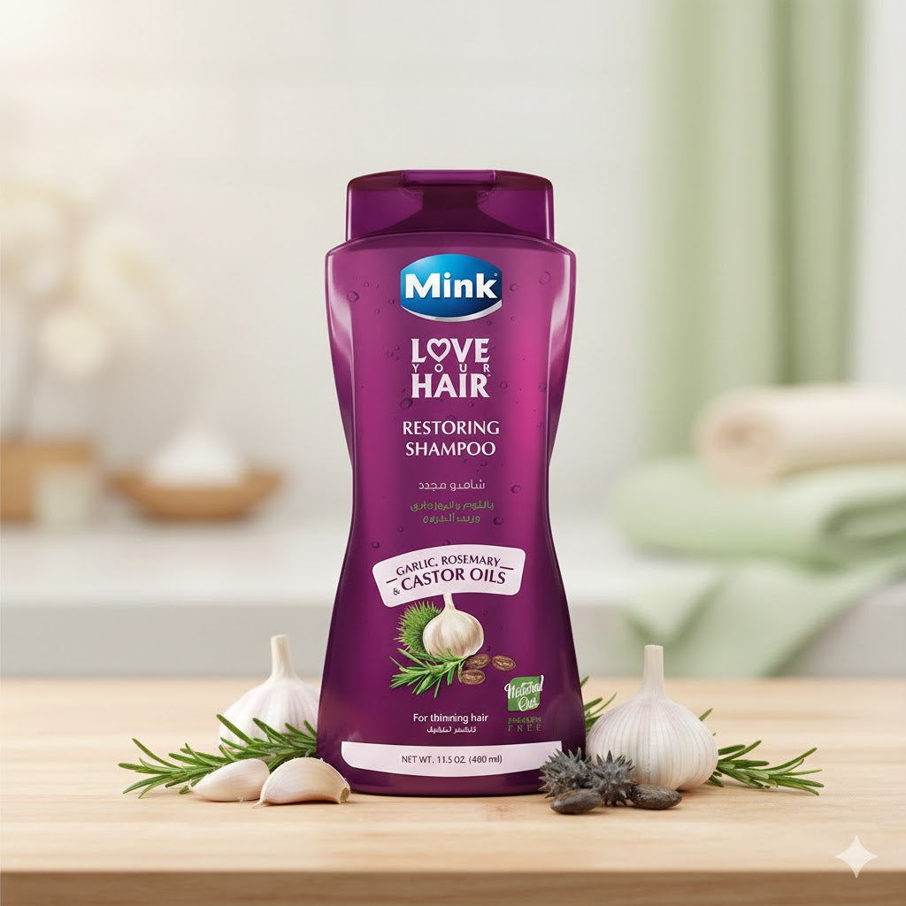 Mink Garlic & Rosemary Shampoo 700ml